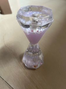 Cute Snow Hourglass Showpiece
