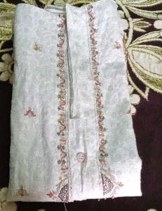Elegant Embroidered Sherwani