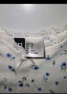 H&amp;M Floral Top Jeans Combo
