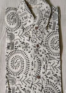Unique Printed Men's Short Sleeve Shirt