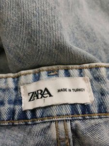 Zara Ice Blue Unisex Denim Jeans