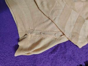 Cute Beige Knit Sweater