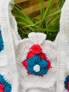 Handmade Crochet Tote Bag