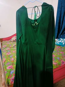 Pretty Green Anarkali Kurta