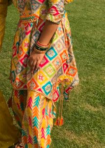 multicolour kurta set