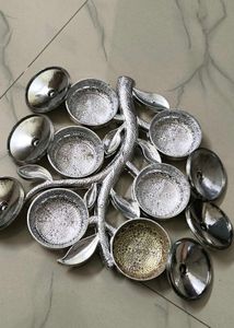 Decorative Metal Fruit Bowl Tray