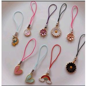 Cute Charms for Phone or Bag (set of 3)