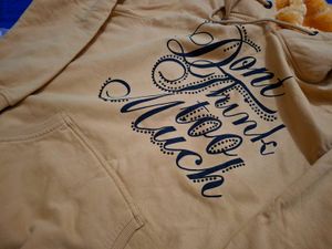 Cozy Yellow Graphic Hoodie