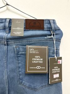 Light Wash Flare Leg Jeans