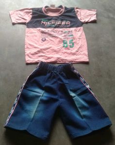 Boys T-shirt with Shorts