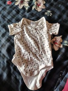 Cute Star Print Baby Bodysuit