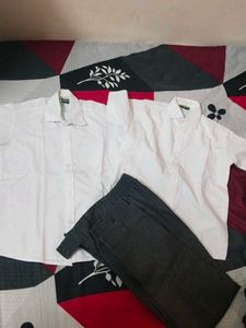 Kids School Dress 2 shirt And  1 Pant
