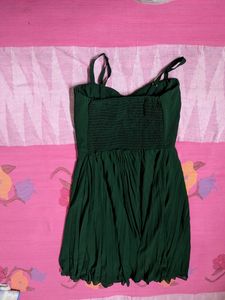 Bottle Green Dress