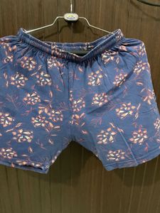 Floral Print Sleep Shorts