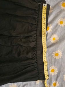 (NEW)SASSFRAS Black Flared Pants