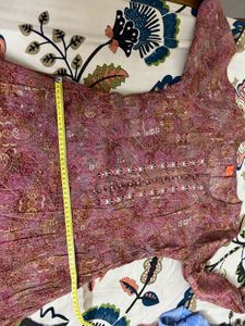 Beautiful red Printed Kurta Set