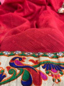Vibrant Red Ethnic Kurta