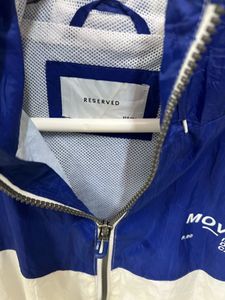 Color Block Windbreaker Jacket