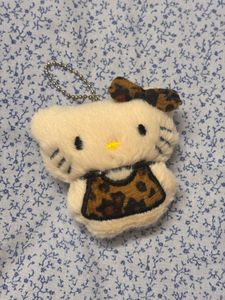 Cute Hello Kitty Plush Keychain