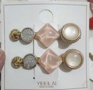 Chic Hair Clips Set - Elegant & Stylish