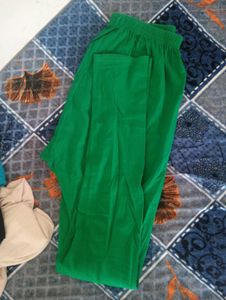Green Ethnic Palazzo Pants