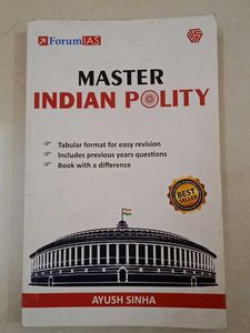 Master Indian Polity by Ayush Sinha