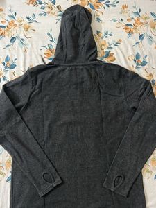 Grey Athleisure Hoodie