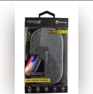 POWERUP Dual Coil High-Speed Wireless Charger Pad