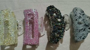 Sparkly Hair Claw Clips Set