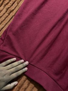 A line knee length Skirt