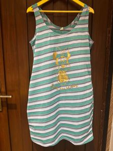 Mickey Mouse Striped Nightie