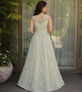 Elegant Lace Gown for Special Occasions