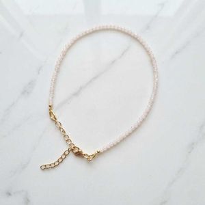 Rose Quartz Anklet for Love