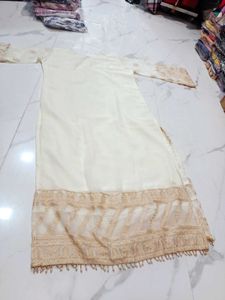 Elegant Embroidered Kurta Set 3pc xl