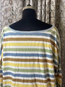 Striped Long Sleeve Top