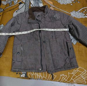 Boy's Stylish Checkered Jacket