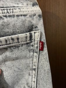 Acid Wash High Waisted Jeans