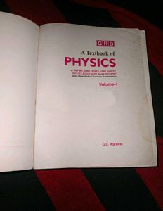 Textbook Of Physics Vol-1