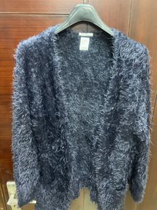 Zara Fuzzy Knit Cardigan