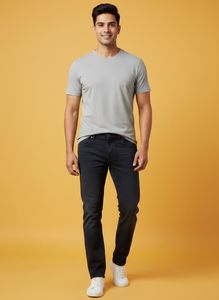 Dark Wash Denim Jeans