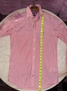 Tommy Hilfiger Pink Striped Shirt