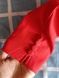 Red pant trouser