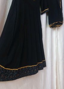 Elegant Libas Kurta with Floral Print