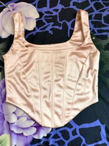 Satin Corset Top