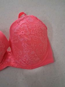 Lace Trimmed Padded Bra