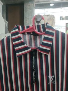 Striped Polo T-Shirt