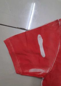 Graphic Print Red T-Shirt