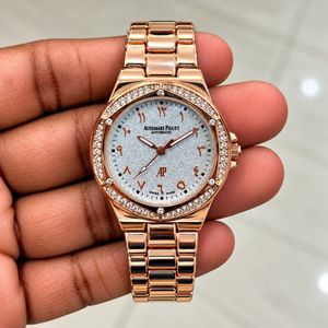 Audemars Piguet Rose Gold Diamond Watch