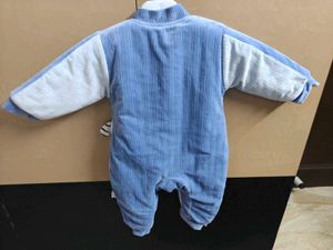 Cute 'Ice' Blue Baby Onesie