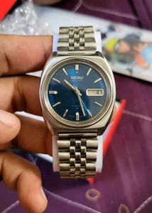 Seiko Automatic Blue Dial Watch
